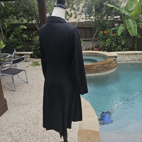 Pendleton black  Double Breasted 100%  virgin wool dress 4 - Picture 8 of 14